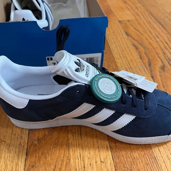 Adidas Gazelle Original Series Collegiate Navy Men s 7.5